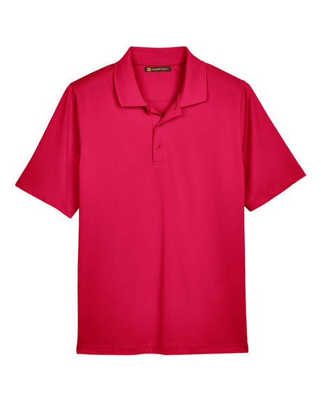 Harriton Men's Advantage Snag Protection Plus Polo. M348 - Red
