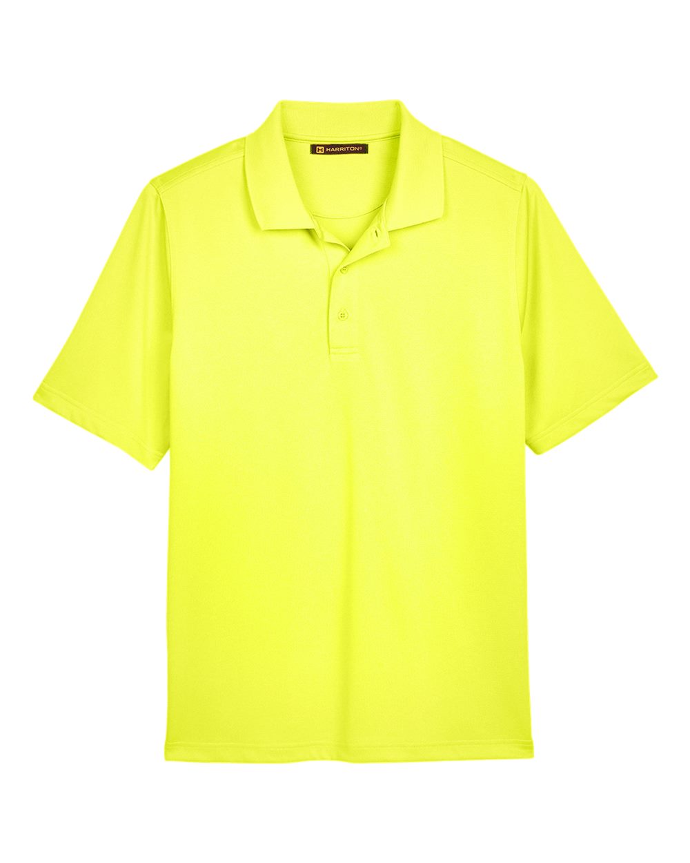 Harriton Men's Advantage Snag Protection Plus Polo. M348 - Safety Yellow