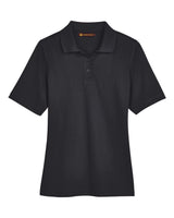 Harriton Women's Advantage Snag Protection Plus Polo. M348W - Black