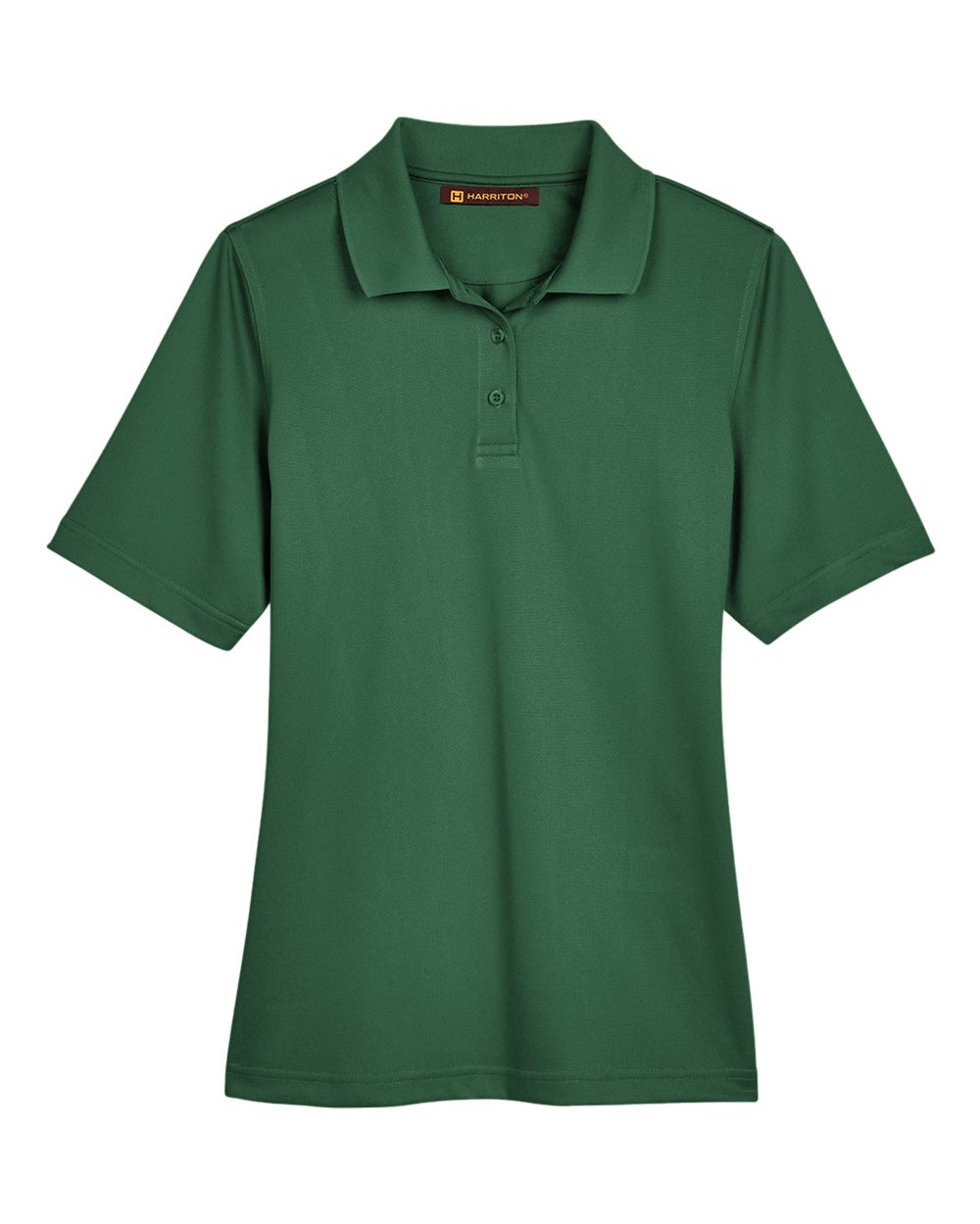 Harriton Women's Advantage Snag Protection Plus Polo. M348W - Dark Green