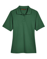 Harriton Women's Advantage Snag Protection Plus Polo. M348W - Dark Green