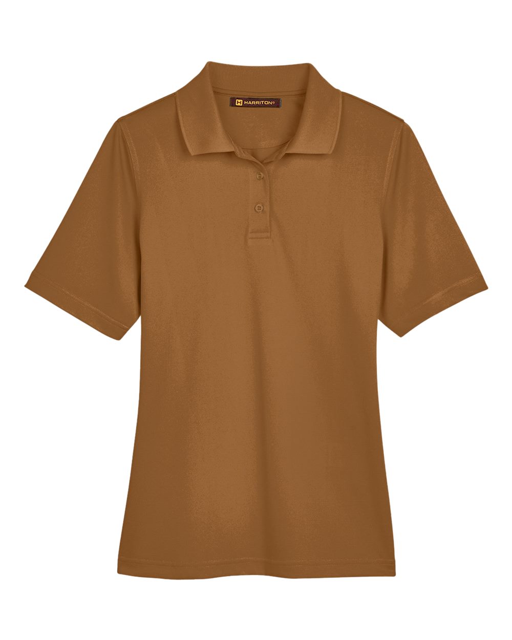 Harriton Women's Advantage Snag Protection Plus Polo. M348W - Duck Brown
