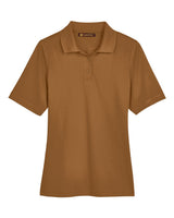 Harriton Women's Advantage Snag Protection Plus Polo. M348W - Duck Brown