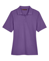 Harriton Women's Advantage Snag Protection Plus Polo. M348W - Team Purple