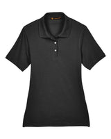 Harriton Women's Easy Blend Polo. M265W - Black