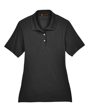 Harriton Women's Easy Blend Polo. M265W - Black