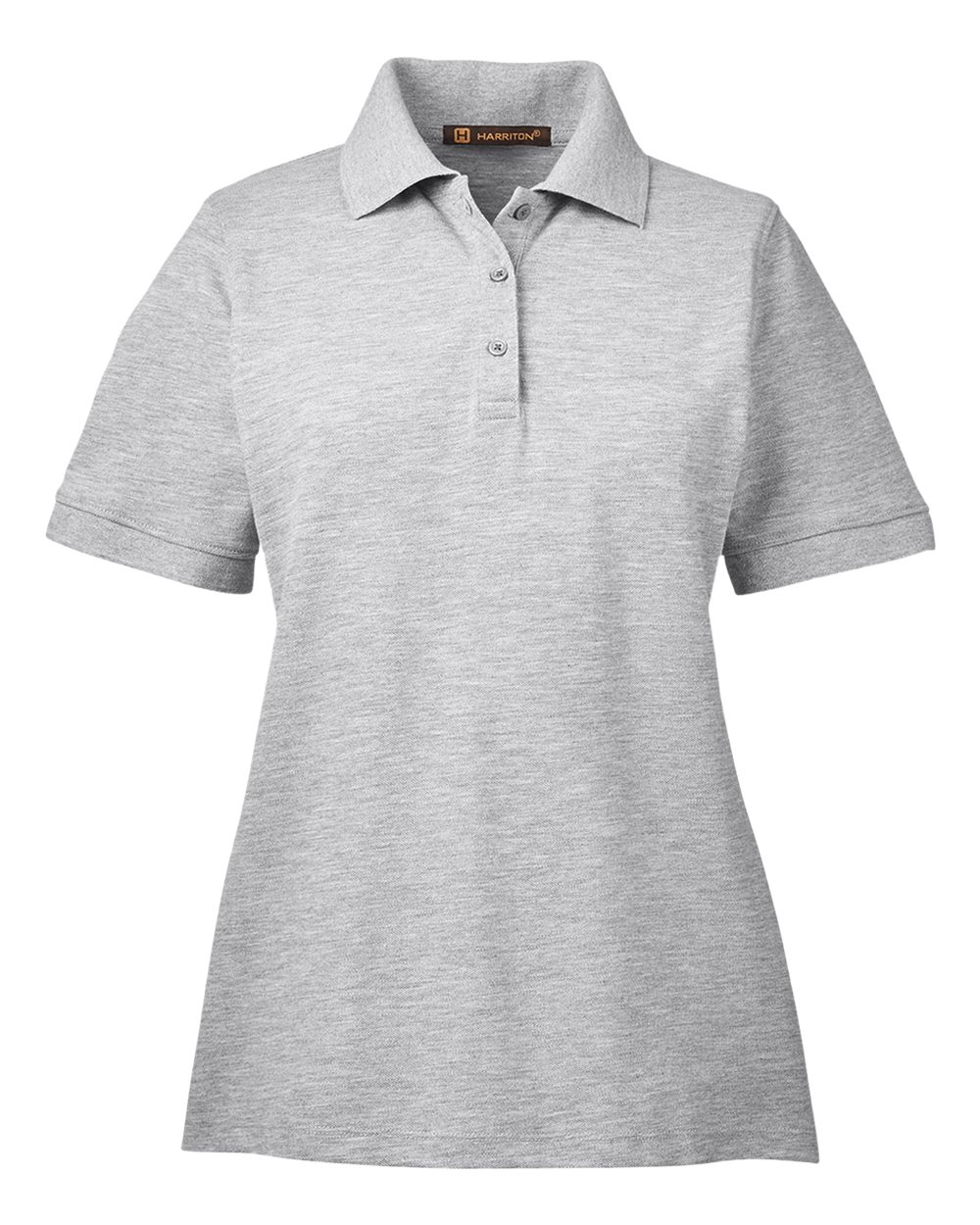 Harriton Women's Easy Blend Polo. M265W - Grey Heather