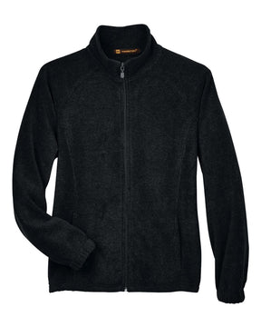 Harriton Women's Full-Zip Fleece. M990W - Black