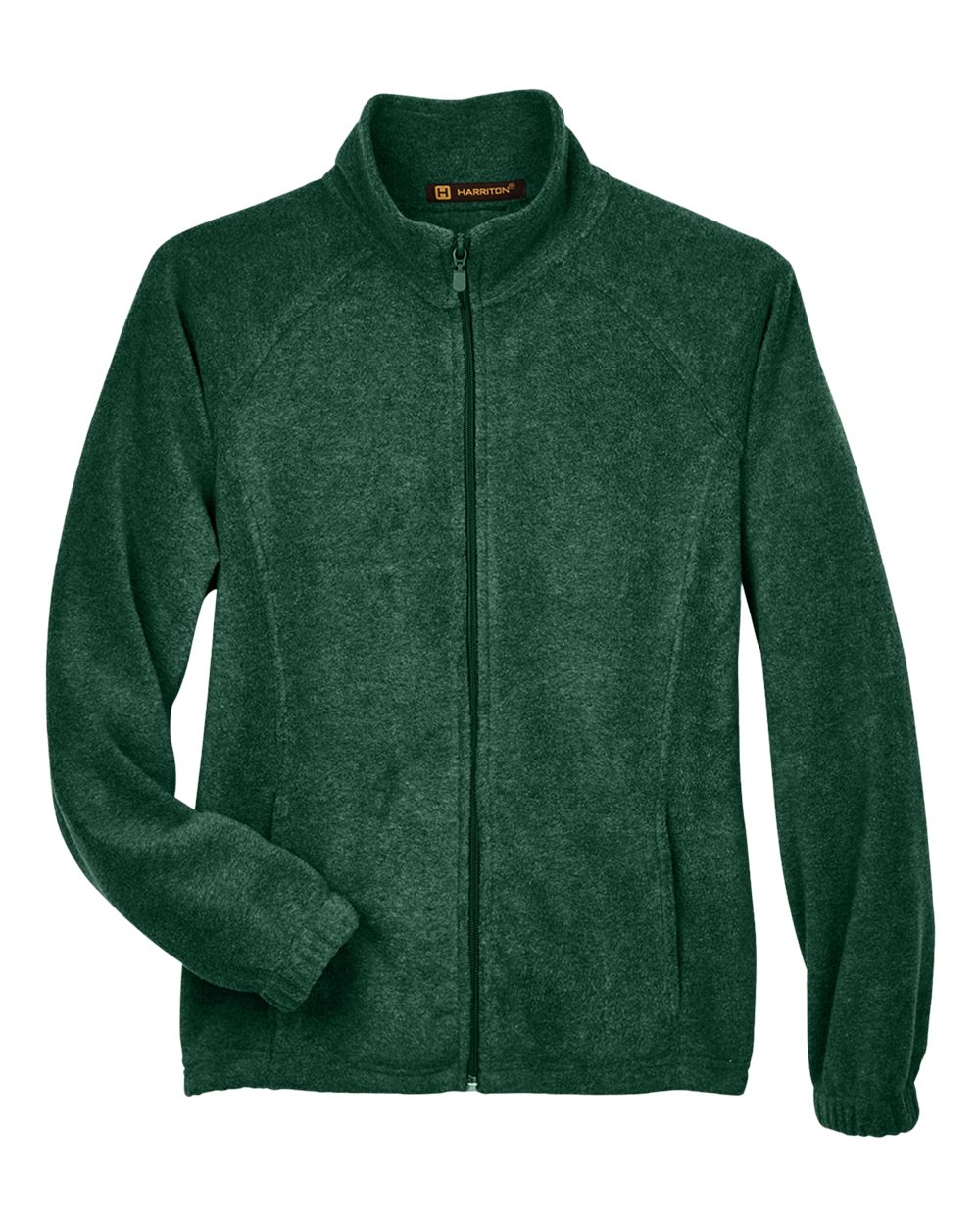 Harriton Women's Full-Zip Fleece. M990W - Hunter