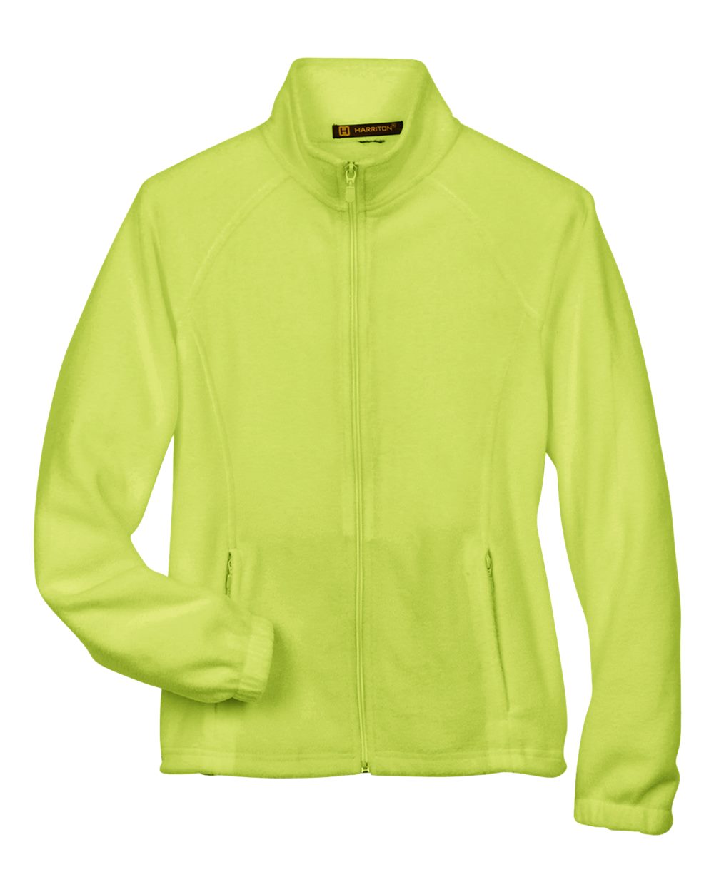 Harriton Women's Full-Zip Fleece. M990W - Safety Yellow