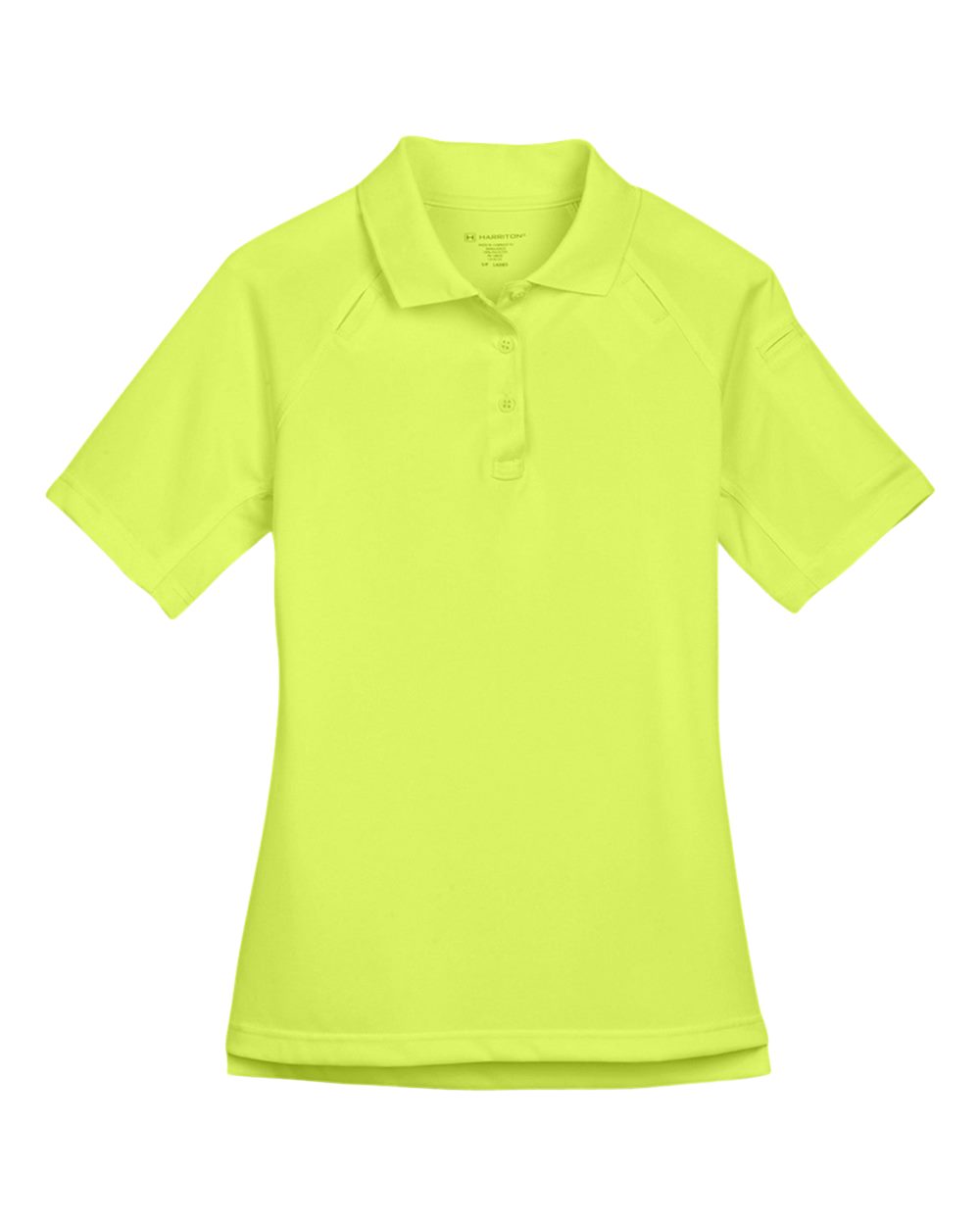 Harriton Women's Advantage Tactical Polo. M211W - Safety Yellow