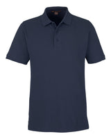 Harriton Men's Valiant Cotton Snag Protect Polo. M205 - Dark Navy