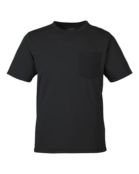Harriton Unisex Charge Snag and Soil Protect T-Shirt. M118 - Black