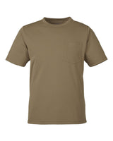 Harriton Unisex Charge Snag and Soil Protect T-Shirt. M118 - Coyote Brown