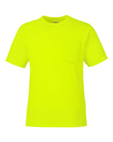 Harriton Unisex Charge Snag and Soil Protect T-Shirt. M118 - Safety Yellow