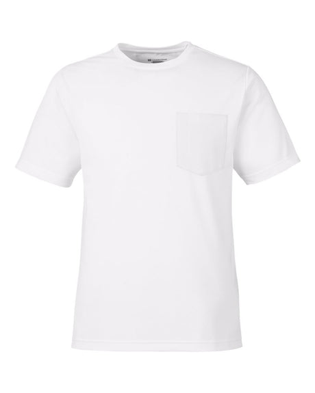 Harriton Unisex Charge Snag and Soil Protect T-Shirt. M118 - White