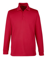 Harriton Men's Advantage Snag Protection Plus IL Long Sleeve Polo. M348L - Red