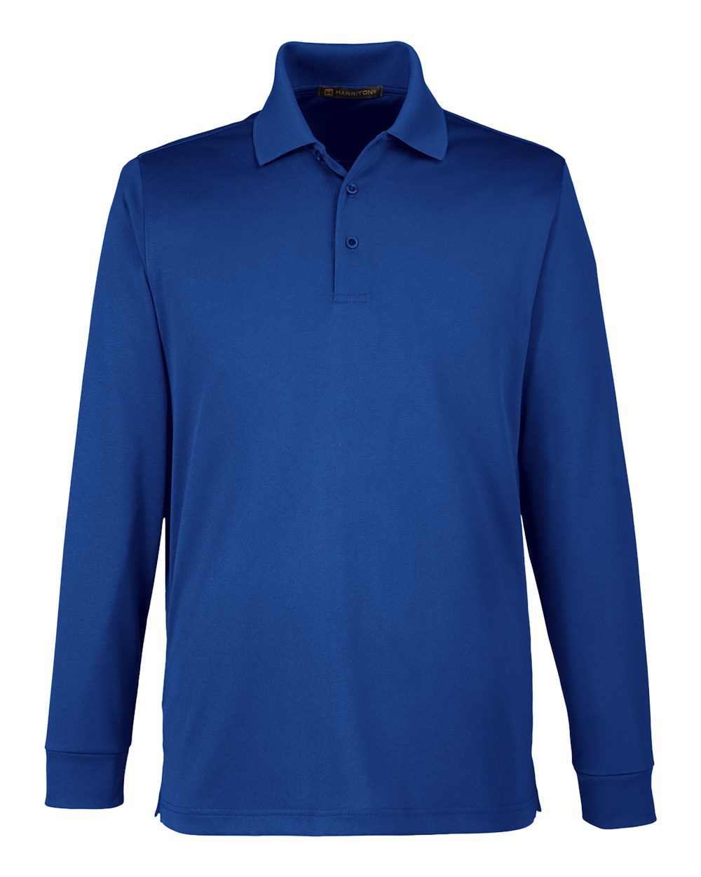 Harriton Men's Advantage Snag Protection Plus IL Long Sleeve Polo. M348L - True Royal