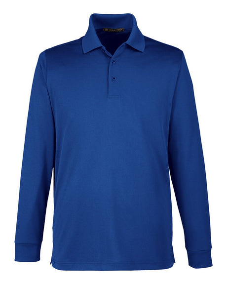 Harriton Men's Advantage Snag Protection Plus IL Long Sleeve Polo. M348L - True Royal