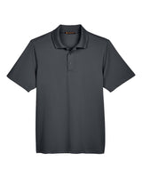 Harriton Men's Advantage Snag Protection Plus IL Snap Placket Polo. M345 - Dark Charcoal