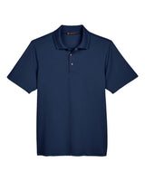 Harriton Men's Advantage Snag Protection Plus IL Snap Placket Polo. M345 - Dark Navy