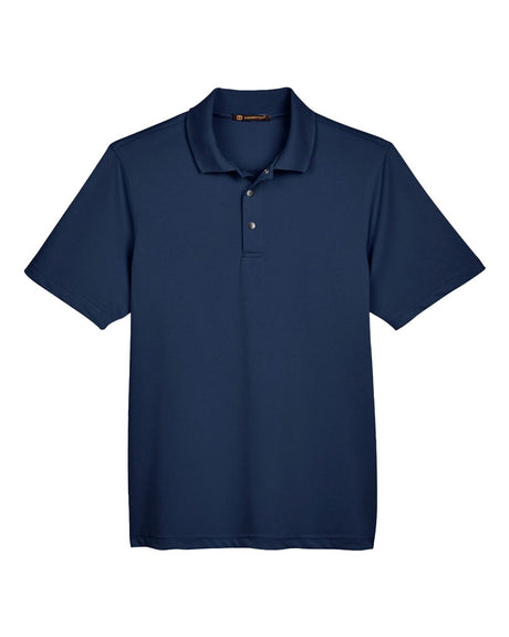 Harriton Men's Advantage Snag Protection Plus IL Snap Placket Polo. M345 - Dark Navy