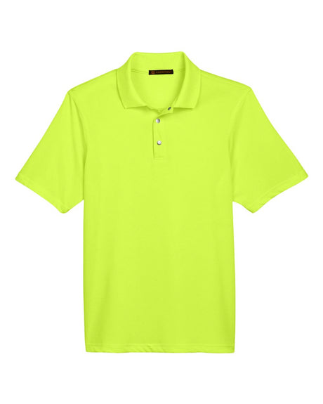 Harriton Men's Advantage Snag Protection Plus IL Snap Placket Polo. M345 - Safety Yellow