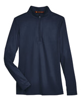 Harriton Women's Advantage Snag Protection Plus Quarter-Zip Pullover. M748W - Dark Navy
