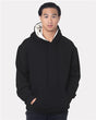 Bayside Unisex USA-Made Super Heavy Thermal Lined Hooded Sweatshirt. 930