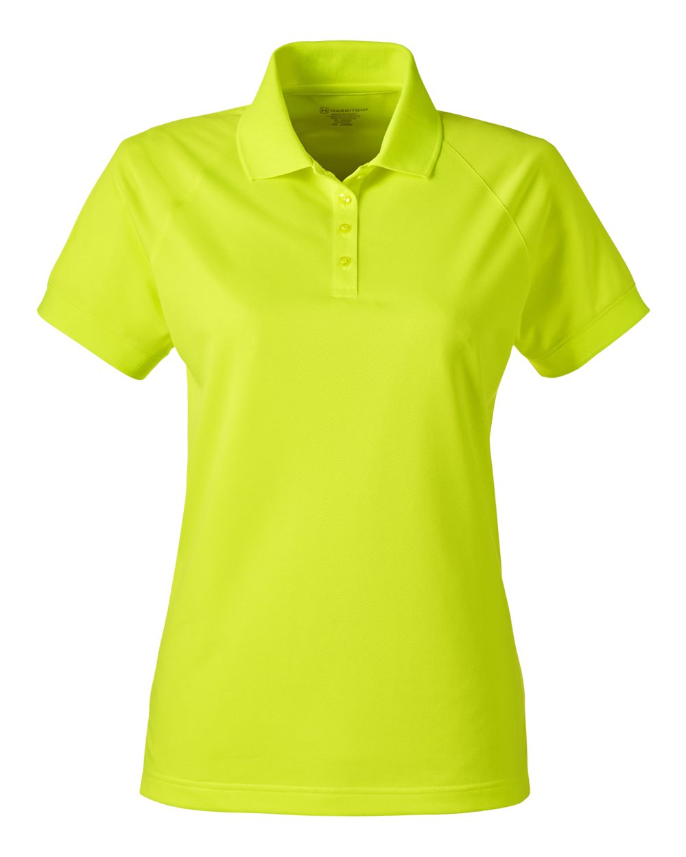 Harriton Women's Charge Snag and Soil Protect Polo. M208W - Safety Yellow