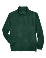 Harriton Men's Fleece Quarter-Zip Pullover. M980 - Hunter