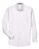 Harriton Men's Oxford Shirt. M600 - White