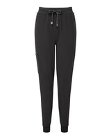 Onna Women's Energized Stretch Jogger Scrub Pants. NN610 - Black