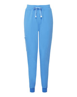 Onna Women's Energized Stretch Jogger Scrub Pants. NN610 - Ceil Blue