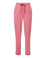Onna Women's Relentless Stretch Cargo Scrub Pants. NN600 - Calm Pink