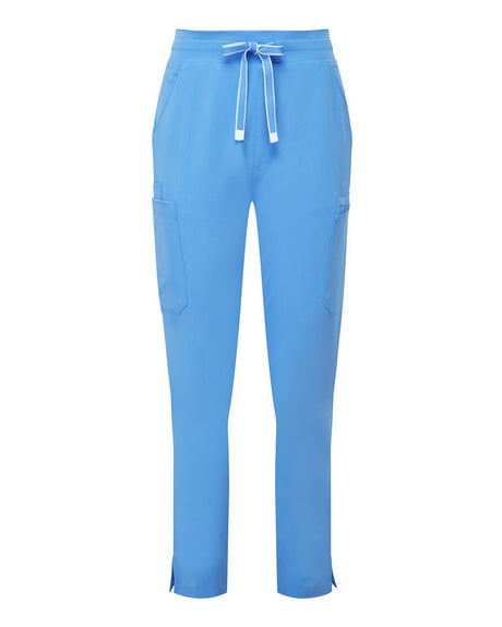 Onna Women's Relentless Stretch Cargo Scrub Pants. NN600 - Ceil Blue