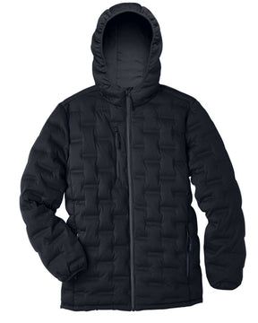 North End Men's UTK SubDown Loft Puffer Jacket. NE708 - Black/ Carbon