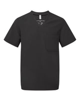 Onna Men's Limitless V-Neck Stretch Scrub Top. NN200 - Black