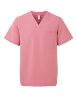 Onna Men's Limitless V-Neck Stretch Scrub Top. NN200 - Calm Pink