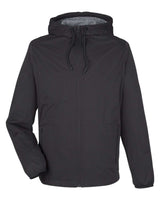 North End Men's Network Lightweight Jacket. NE75 - Black Heather