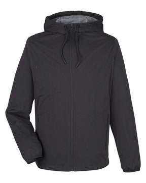 North End Men's Network Lightweight Jacket. NE75 - Black Heather