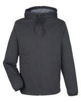 North End Men's Network Lightweight Jacket. NE75 - Carbon Heather
