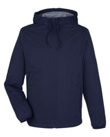 North End Men's Network Lightweight Jacket. NE75 - Classic Navy Heather