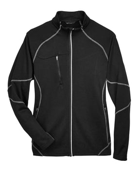 North End Men's Gravity Performance Fleece Jacket. 88174 - Black