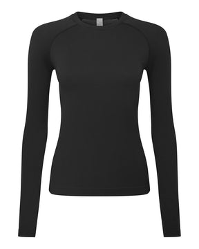Onna Women's Unstoppable Long Sleeve Fresh Underscrub Base Layer T-Shirt. NN370 - Black