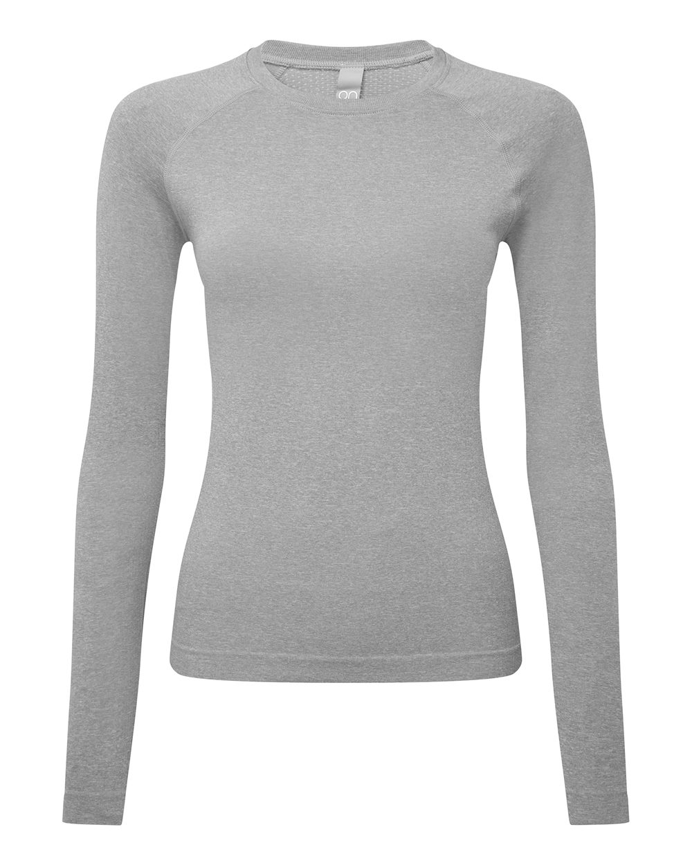 Onna Women's Unstoppable Long Sleeve Fresh Underscrub Base Layer T-Shirt. NN370 - Heather Grey