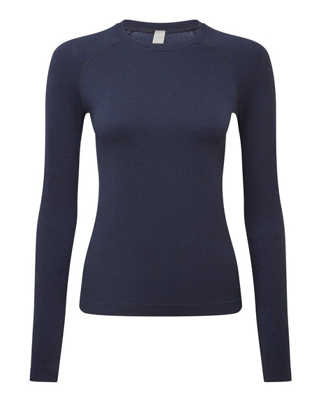 Onna Women's Unstoppable Long Sleeve Fresh Underscrub Base Layer T-Shirt. NN370 - Navy Heather