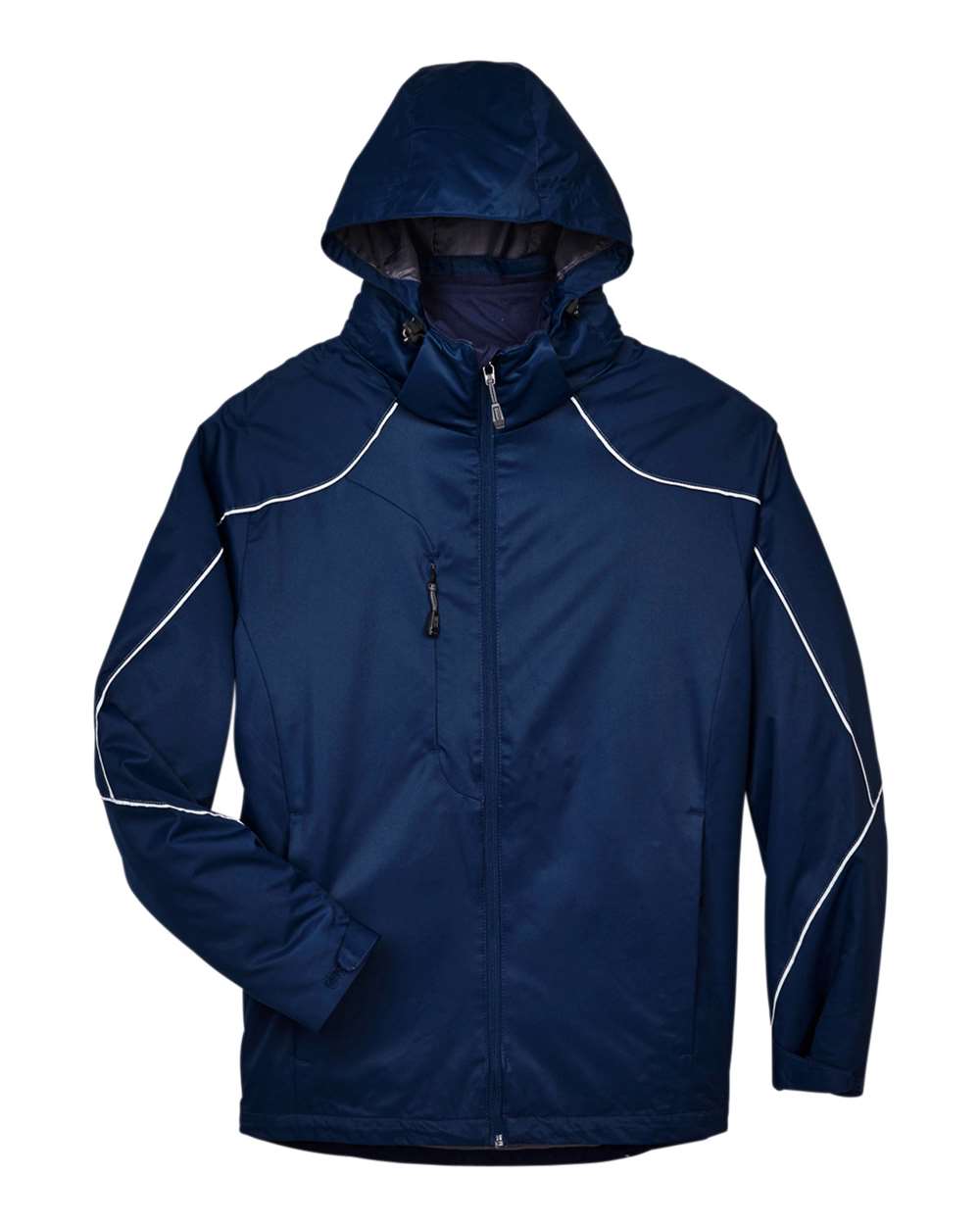 North End Men's Angle 3-In-1 Jacket with Bonded Fleece Liner. 88196 - Night
