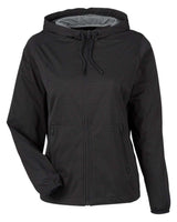 North End Women's Network Lightweight Jacket. NE75W - Black Heather