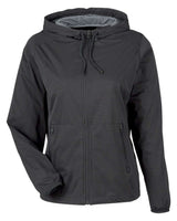 North End Women's Network Lightweight Jacket. NE75W - Carbon Heather